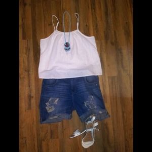 Universal Thread White Tank